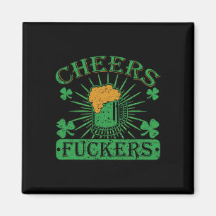 Cheers Ers Funny St. Patricks Day Irish Drinking Magnet