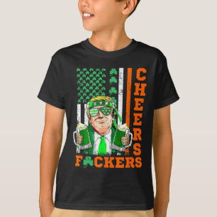 Cheers Ers St Patrick's Day Funny Beer Drinking Tr T-Shirt