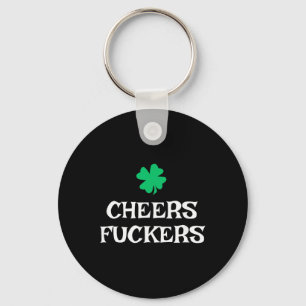 Cheers Ers St Patrick's Day Funny Irish Day Drinki Keychain