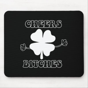 Cheers Es Lucky Clover Saint Patrick's Day Iri-shi Mouse Pad