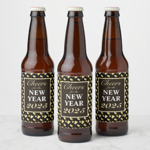 Cheers for the New Year New Years Eve 2023  Beer Bottle Label