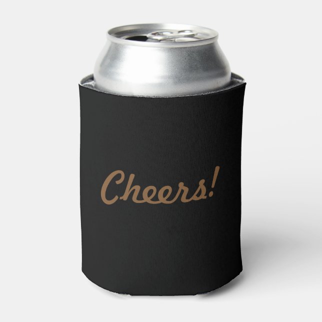 Cheers Fun Cool Beer Can Cooler Cover (Can Front)