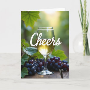 Cheers Grapevine Mothers Day Card