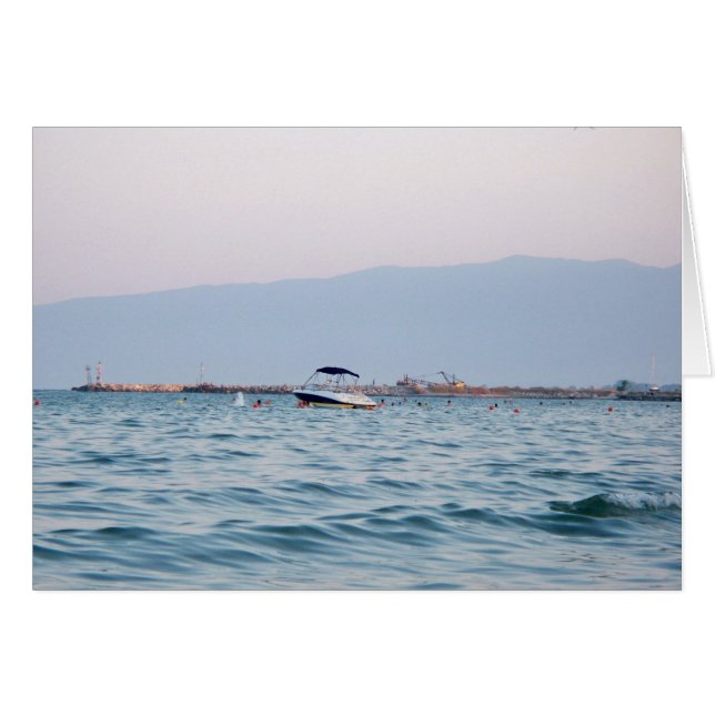 Cheers Greece Aegean Sea Card (Front Horizontal)
