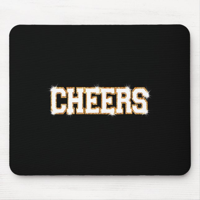 Cheers Happy New Year Celebration New Years Eve Pa Mouse Pad (Front)