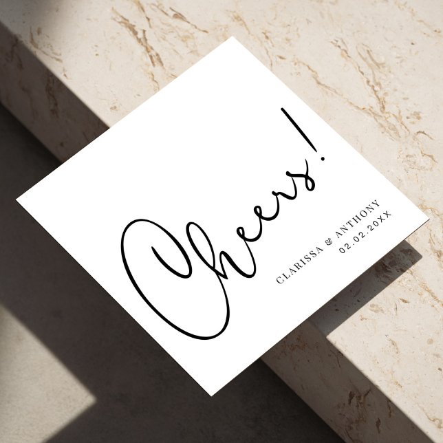 Cheers Lettering Hand Art: Expressive and Bold Napkin (Cheers Lettering Hand Art: Expressive and Bold Napkins)