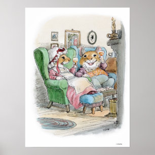 Cheers Mouse Couple Print