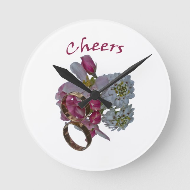 Cheers. Romantic Wall Clocks. Round Clock (Front)
