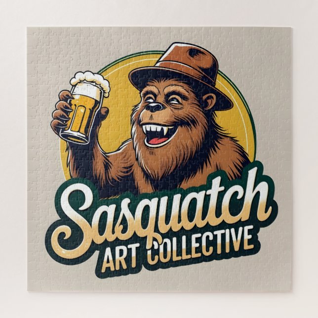 Cheers Sasquatch Art Puzzle (Vertical)