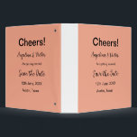 Cheers save the date simple minimal modern elegant binder<br><div class="desc">design</div>