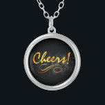 Cheers Silver Plated Necklace<br><div class="desc">.</div>