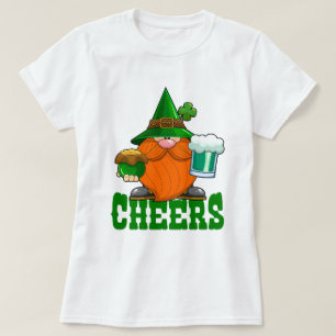 Cheers St. Patrick’s Day Leprechaun  T-Shirt