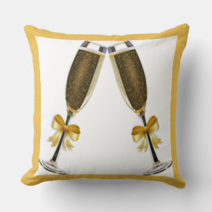 CHEERS THROW PILLOW
