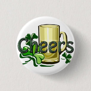 Cheers To 2009 Irish Celebration 1 Inch Round Button