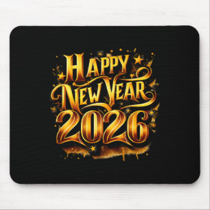 Cheers To 2026 Happy New Year Party Mouse Pad