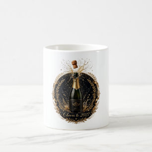 Cheers to 2027 Bottle Coffee Mug