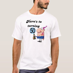Cheers to 50 Birthday Tshirts and Gifts