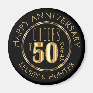Cheers to 50 Years Magnet
