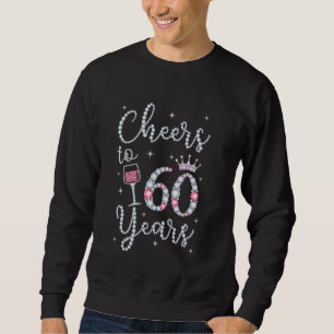 Cheers to 60 Years 1959 60Th Birthday Gift Tee For