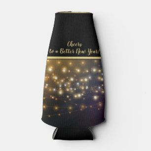 Cheers to a Better New Years - Twinkle Lights Bottle Cooler