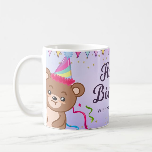 Cheers to Another Year: Happy Birthday Mug (Left)