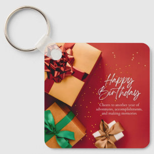 Cheers to Another Year Keychain
