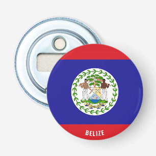 Cheers to Belize! Splendid Patriotic Bottle Opener