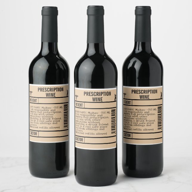 Cheers to Healing: Custom Wine Labels for Your Fav (Bottles)