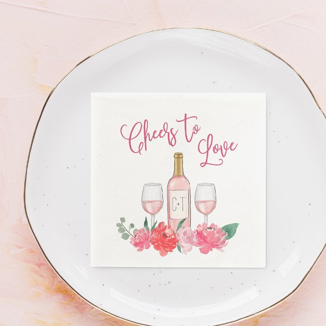 Cheers to Love Napkin (Creator Uploaded)