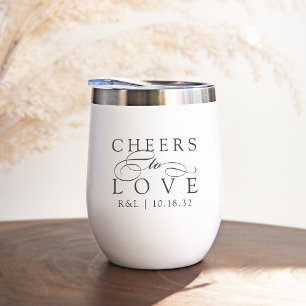 Cheers to Love Wedding Favour