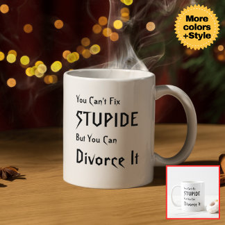 Cheers to New Beginnings! Customizable Divorce Mug