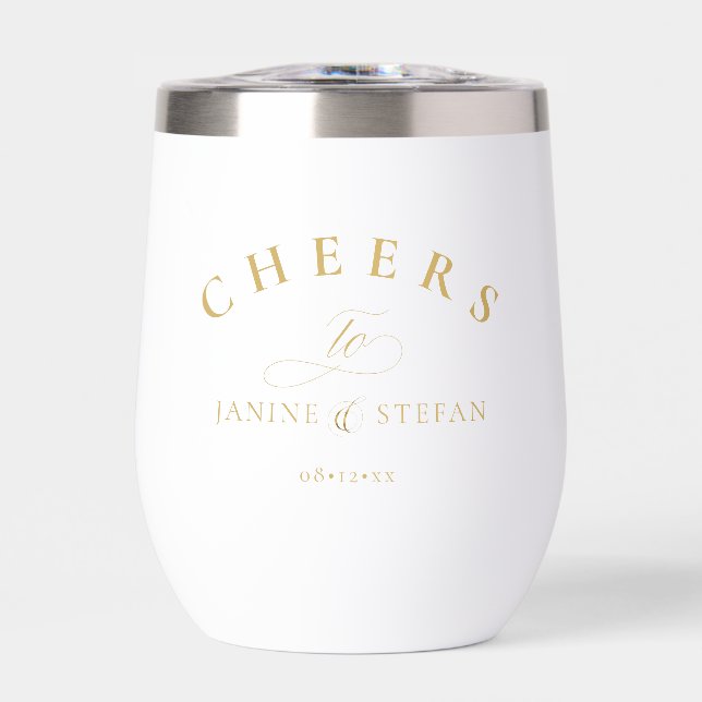 Cheers to Newlyweds Names ID1022 (Front)