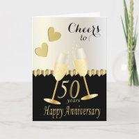 Cheers to Our 50th Anniversary | DIY Text