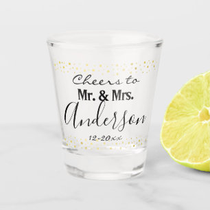 Cheers to Personalized Name Shot Glass