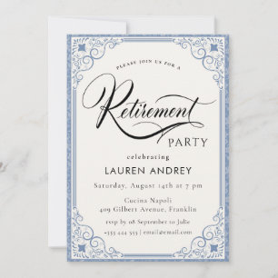 Cheers to Retirement Celebration Invitation