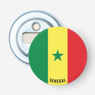 Cheers to Senegal! Splendid Patriotic Bottle Opener