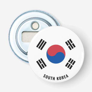 Cheers to South Korea! Splendid Patriotic Bottle Opener