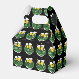 Cheers to St Patrick's Day Beer Mugs Favor Box