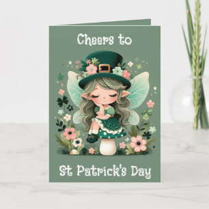 Cheers to St Patricks Day Card