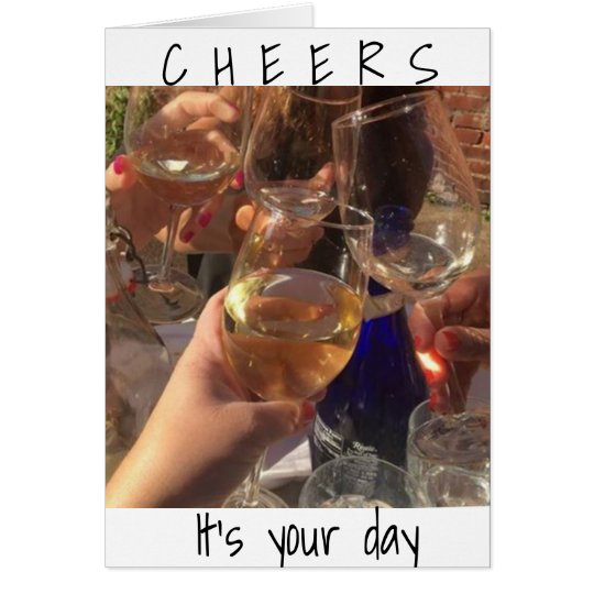 **CHEERS** TO THE ****BEST BIRTHDAY YET*** CARD