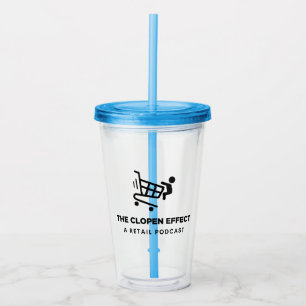 Cheers to The Clopen Effect Acrylic Tumbler