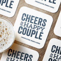Cheers to the happy couple blue wedding rehearsal