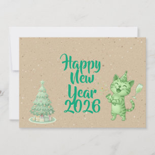 Cheers to the New Year Card