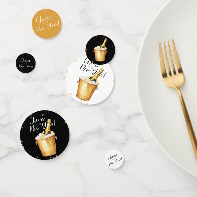 Cheers to the New Year Confetti (Group)