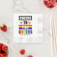 Cheers to the Queers Congratulations Personalized