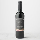 Cheers To the Wedding Vintage Chalkboard Floral