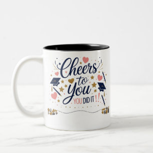 Cheers to You – Colourful Graduation Mug 2025