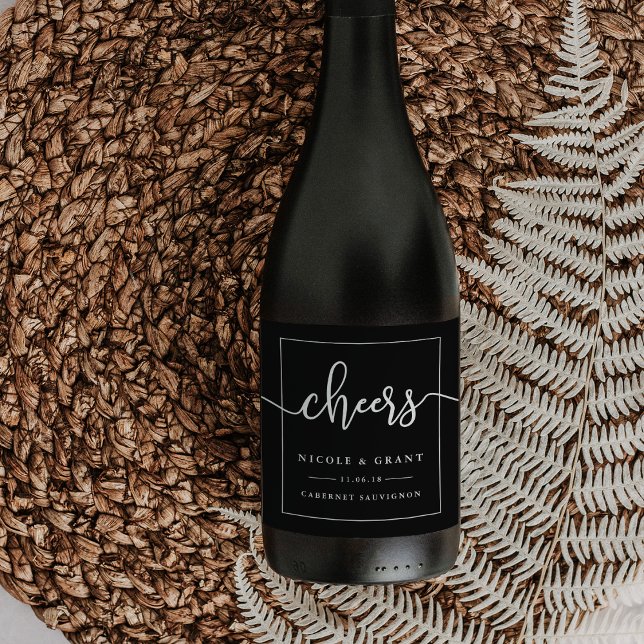 Cheers | Wedding Favour Wine Labels (Creator Uploaded)