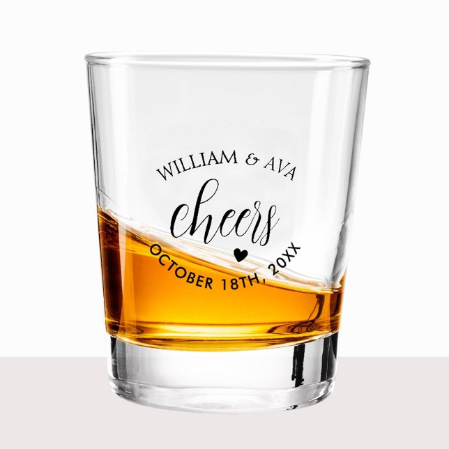 Cheers Wedding Shot Glass (Creator Uploaded)