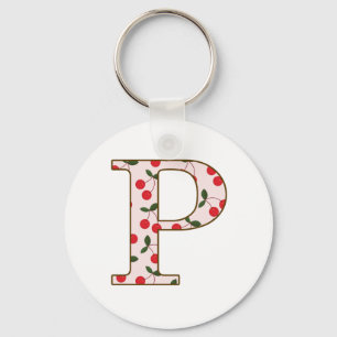Cheery Cherry P Keychain